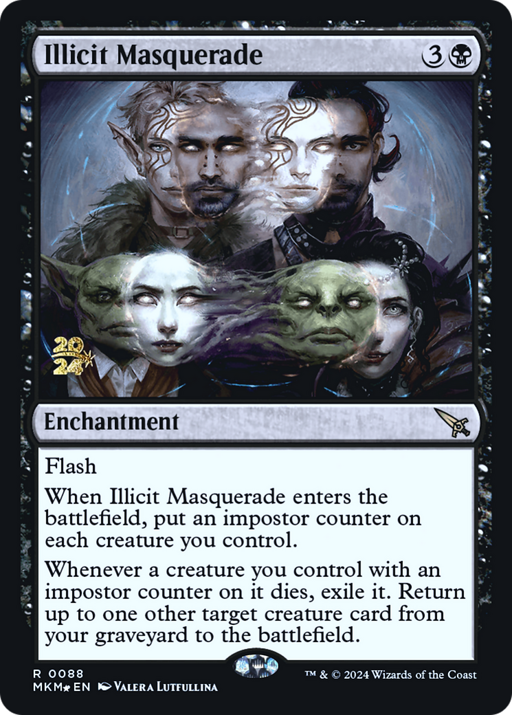 Illicit Masquerade [Murders at Karlov Manor Prerelease Promos] | GnG Games