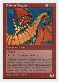 Shivan Dragon (Oversized) [Oversize Cards] | GnG Games