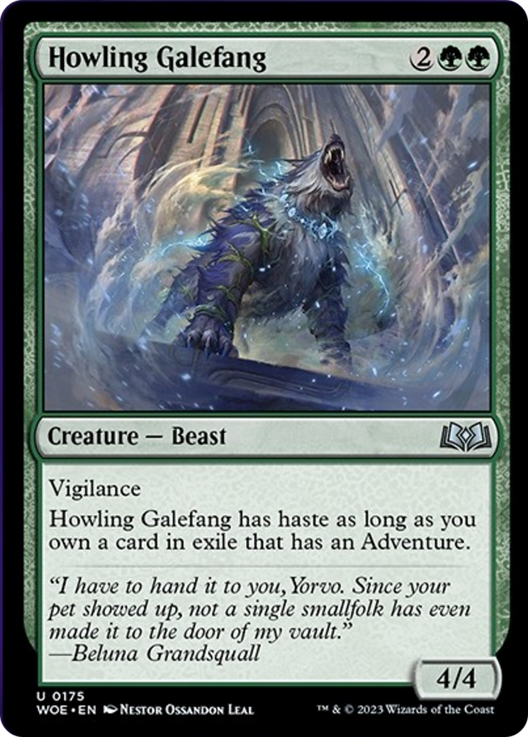 Howling Galefang [Wilds of Eldraine] | GnG Games