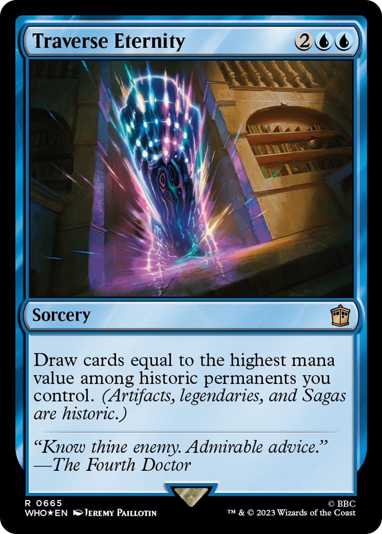 Traverse Eternity (Surge Foil) [Doctor Who] | GnG Games