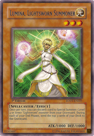 Lumina, Lightsworn Summoner [LODT-EN021] Rare | GnG Games