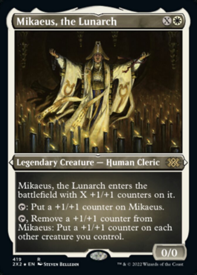 Mikaeus, the Lunarch (Foil Etched) [Double Masters 2022] | GnG Games