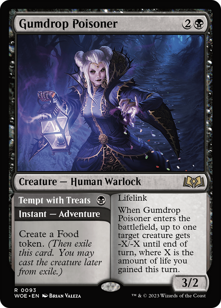 Gumdrop Poisoner // Tempt with Treats [Wilds of Eldraine] | GnG Games