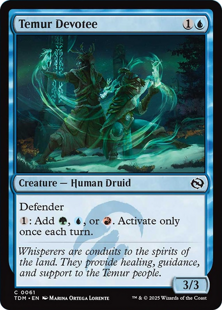 Temur Devotee [Tarkir: Dragonstorm] | GnG Games