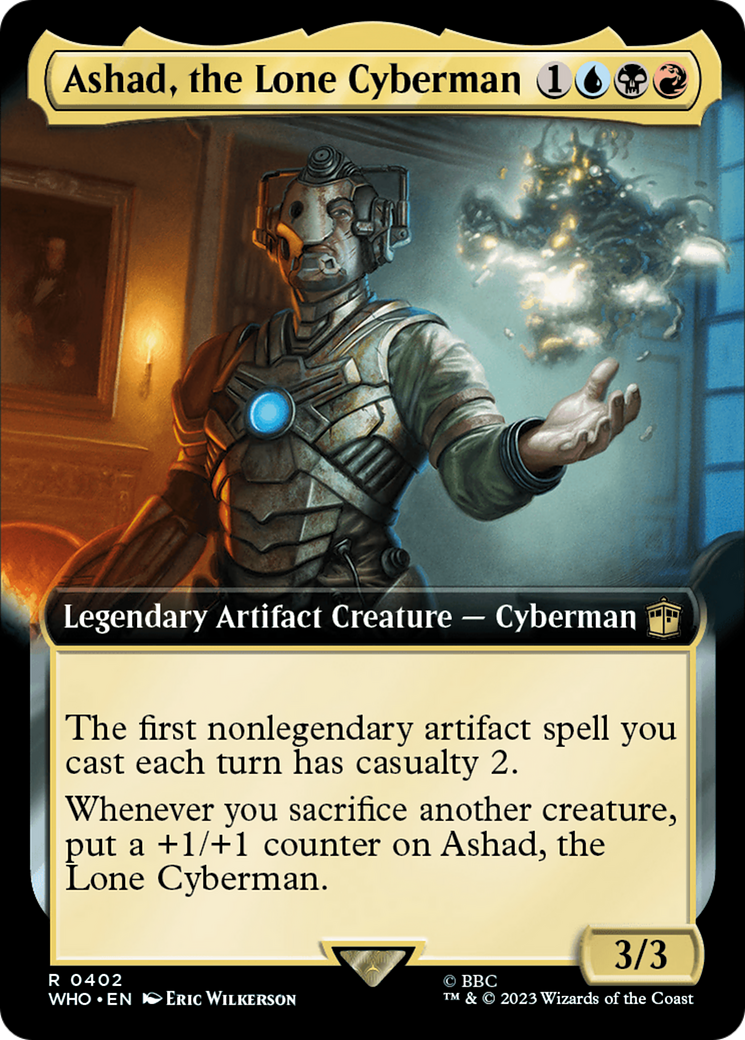 Ashad, the Lone Cyberman (Extended Art) [Doctor Who] | GnG Games