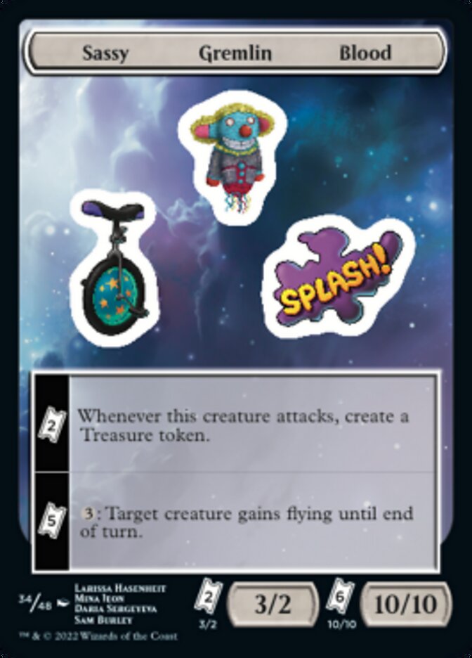 Sassy Gremlin Blood [Unfinity Stickers] | GnG Games