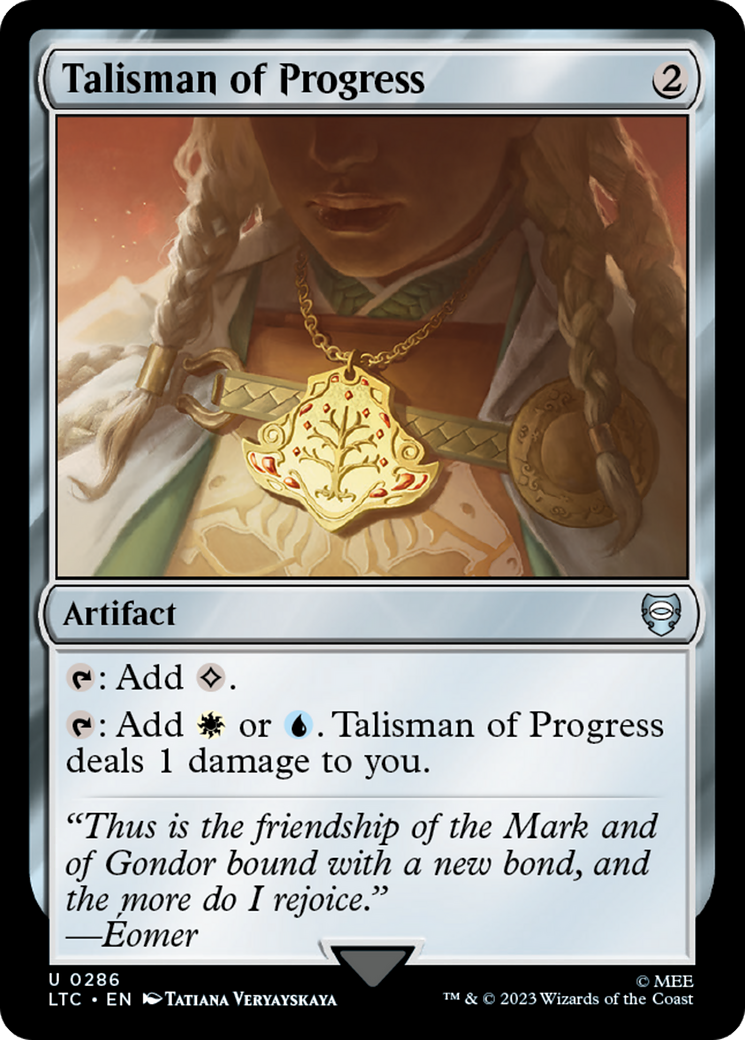 Talisman of Progress [The Lord of the Rings: Tales of Middle-Earth Commander] | GnG Games