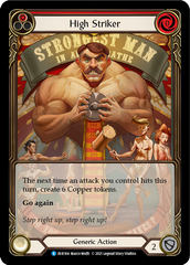 High Striker (Red) [EVR164] (Everfest)  1st Edition Extended Art Rainbow Foil | GnG Games