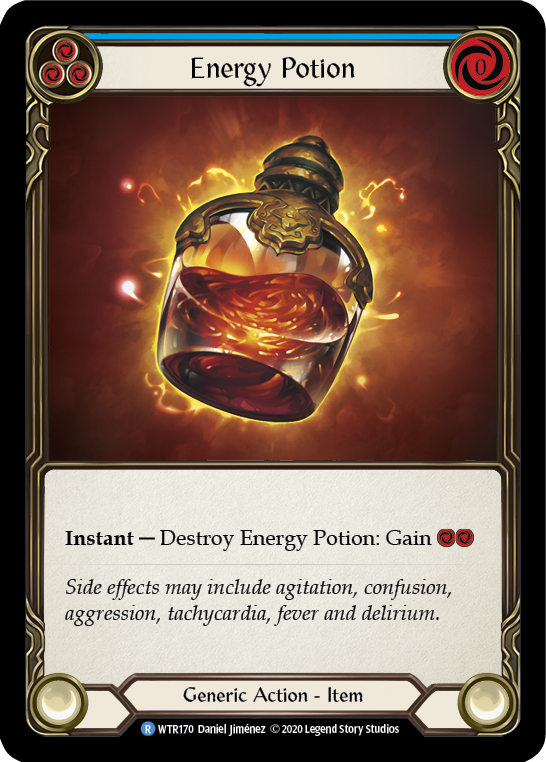 Energy Potion [U-WTR170] (Welcome to Rathe Unlimited)  Unlimited Rainbow Foil | GnG Games