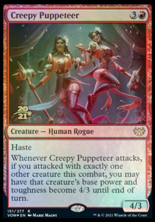 Creepy Puppeteer [Innistrad: Crimson Vow Prerelease Promos] | GnG Games