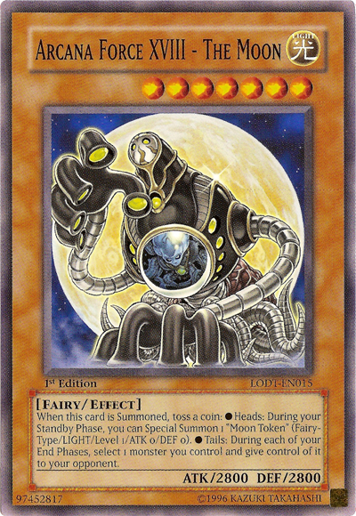 Arcana Force XVIII - The Moon [LODT-EN015] Common | GnG Games