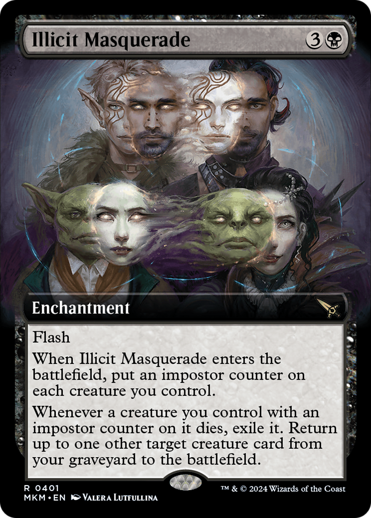 Illicit Masquerade (Extended Art) [Murders at Karlov Manor] | GnG Games