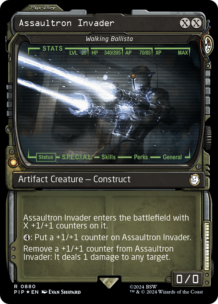 Assaultron Invader - Walking Ballista (Surge Foil) [Fallout] | GnG Games