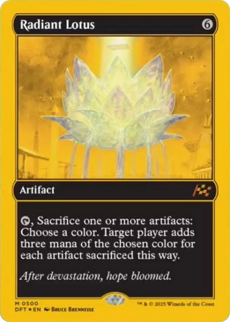 Radiant Lotus (First-Place Foil) [Aetherdrift] | GnG Games
