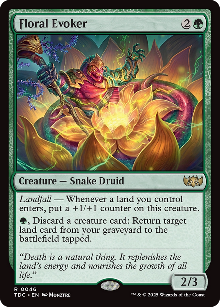 Floral Evoker [Tarkir: Dragonstorm Commander] | GnG Games