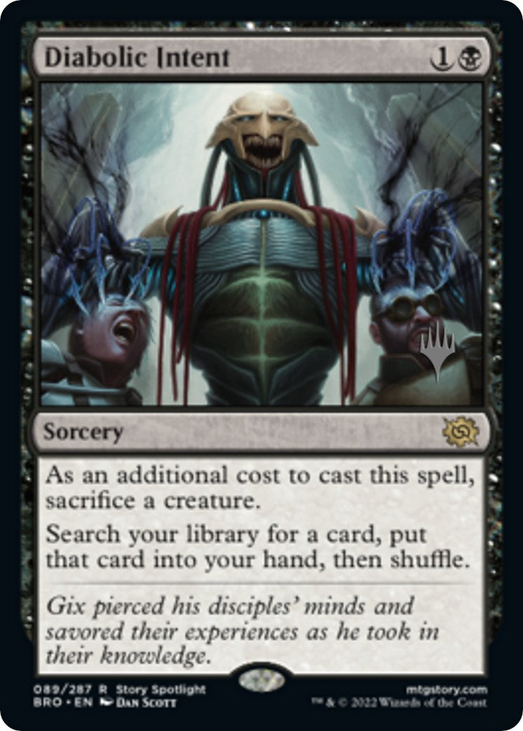 Diabolic Intent (Promo Pack) [The Brothers' War Promos] | GnG Games