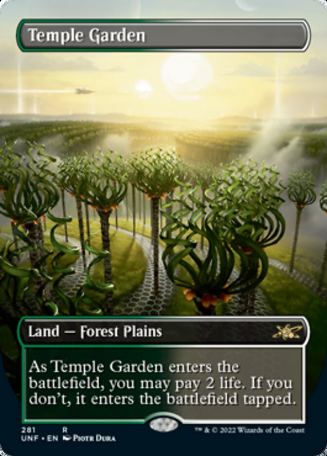 Temple Garden (Borderless) [Unfinity] | GnG Games