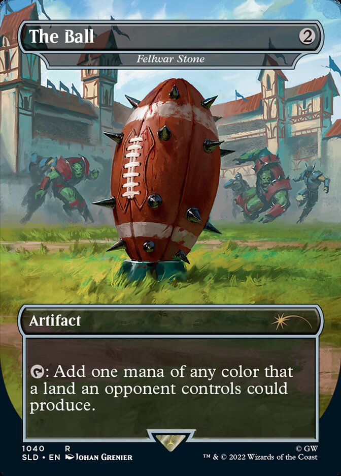 The Ball - Fellwar Stone (Borderless) [Secret Lair Drop Series] | GnG Games