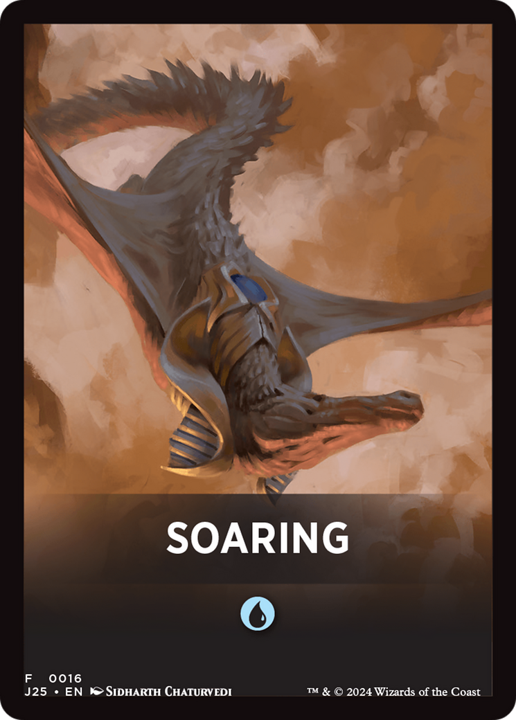 Soaring Theme Card [Foundations Jumpstart Front Cards] | GnG Games