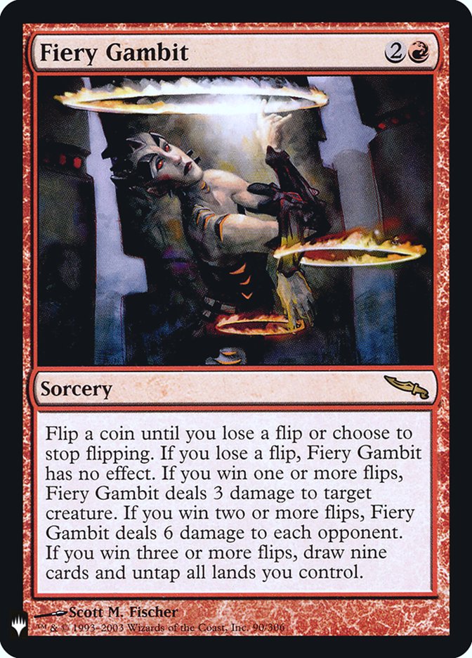 Fiery Gambit [Mystery Booster] | GnG Games