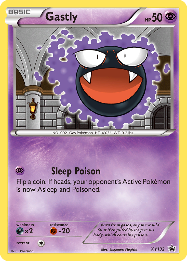 Gastly (XY132) [XY: Black Star Promos] | GnG Games