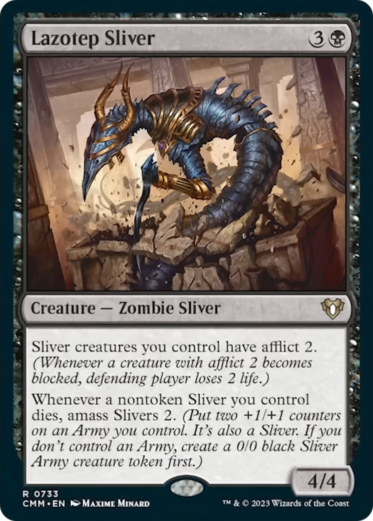 Lazotep Sliver [Commander Masters] | GnG Games