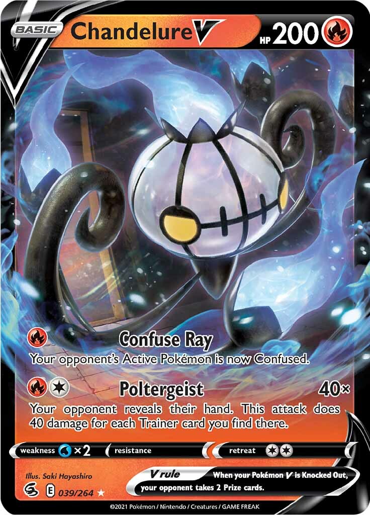 Chandelure V (039/264) [Sword & Shield: Fusion Strike] | GnG Games