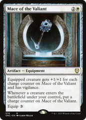 Mace of the Valiant [Phyrexia: All Will Be One Commander] | GnG Games