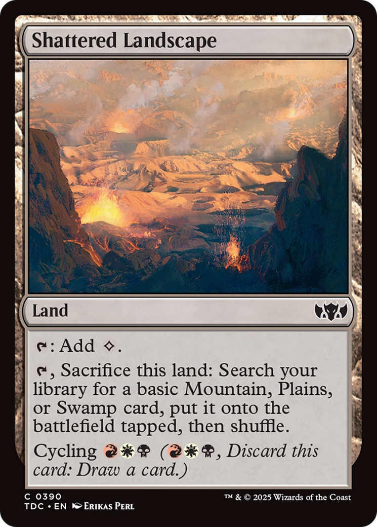 Shattered Landscape [Tarkir: Dragonstorm Commander] | GnG Games