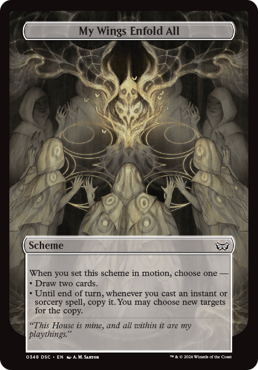 My Wings Enfold All (Full Art) [Duskmourn: Archenemy] | GnG Games