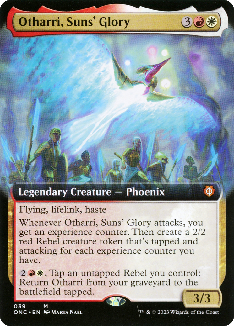 Otharri, Suns' Glory (Extended Art) [Phyrexia: All Will Be One Commander] | GnG Games