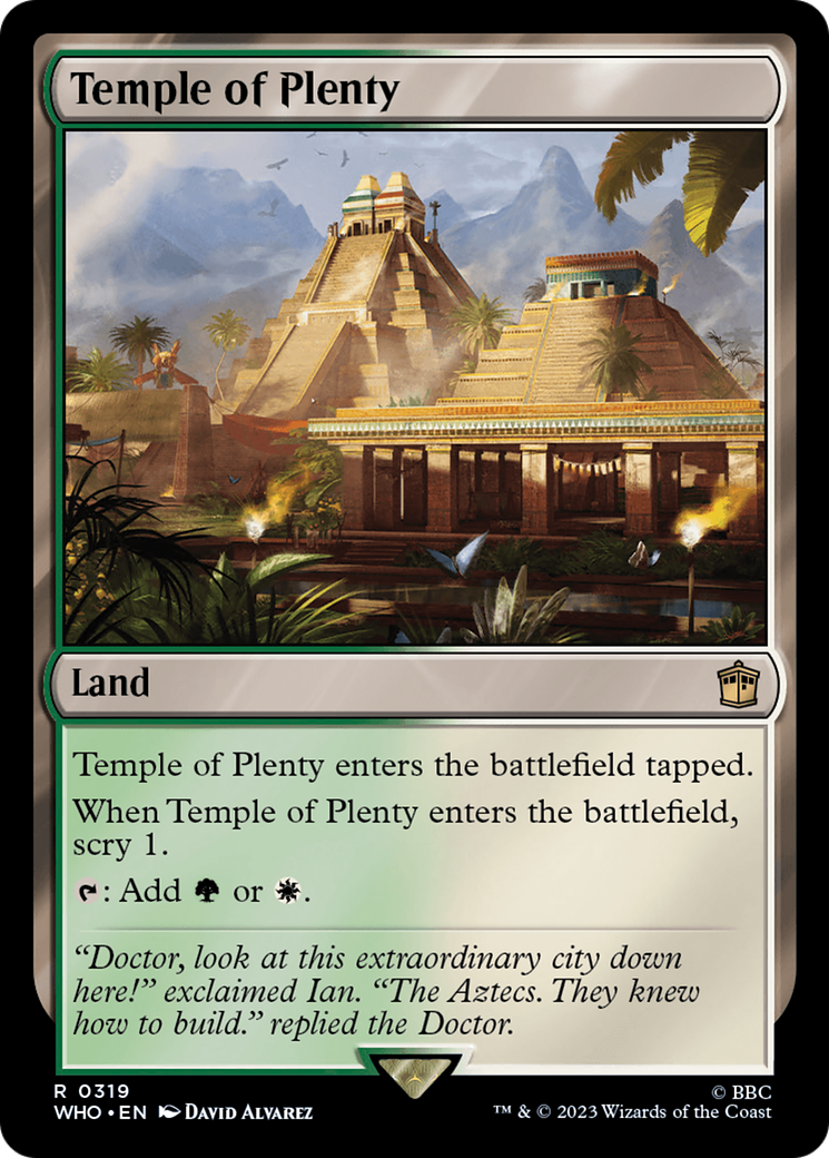 Temple of Plenty [Doctor Who] | GnG Games