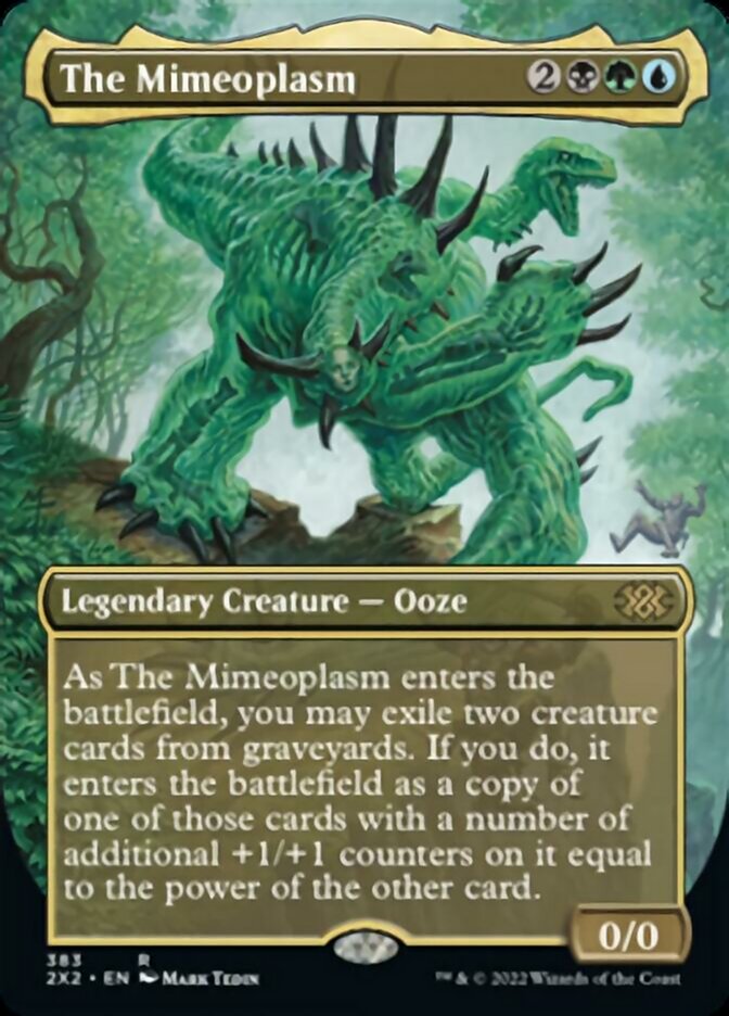 The Mimeoplasm (Borderless Alternate Art) [Double Masters 2022] | GnG Games