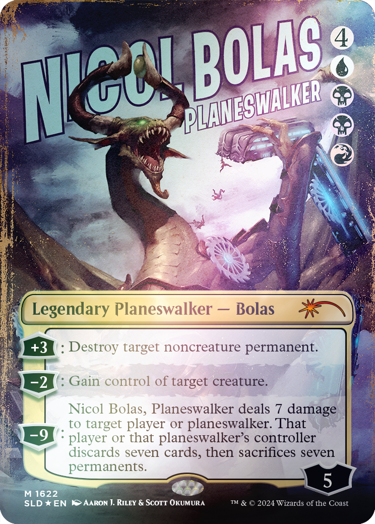 Nicol Bolas, Planeswalker (Rainbow Foil) [Secret Lair Drop Series] | GnG Games