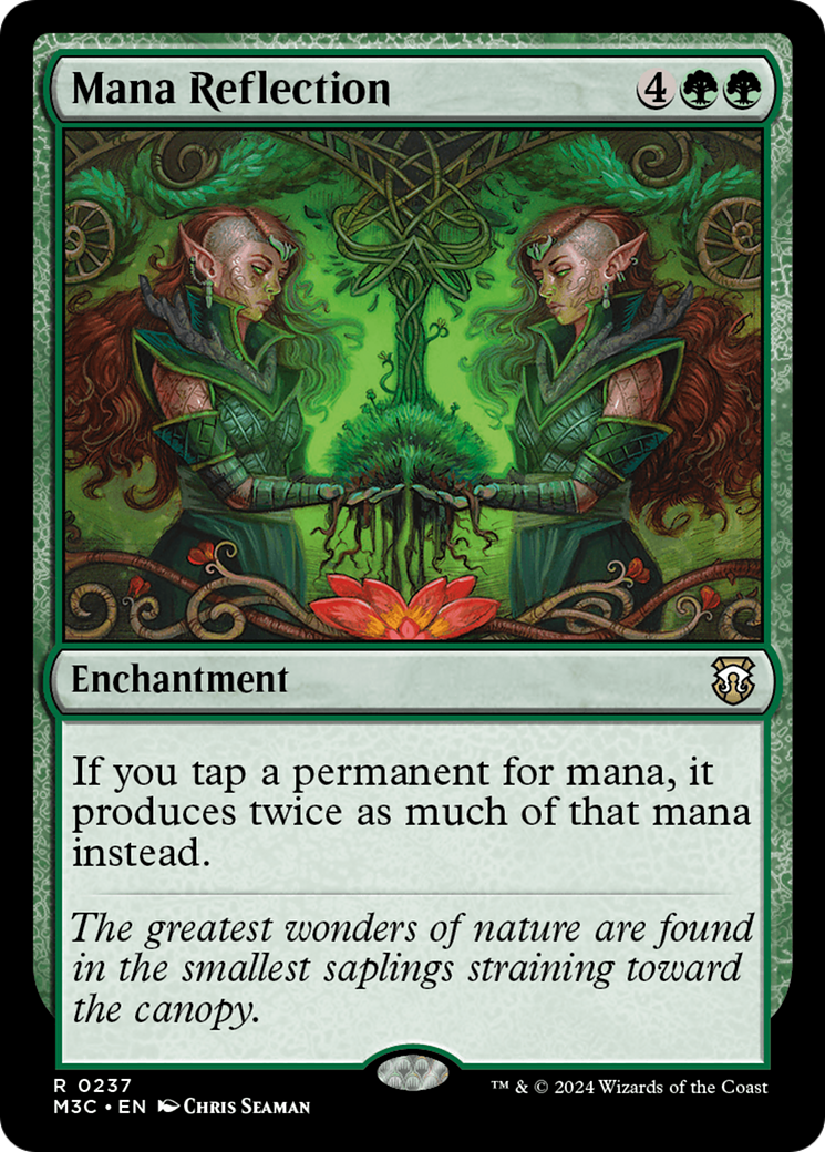 Mana Reflection (Ripple Foil) [Modern Horizons 3 Commander] | GnG Games