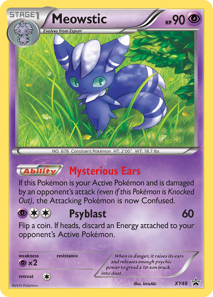 Meowstic (XY48) [XY: Black Star Promos] | GnG Games