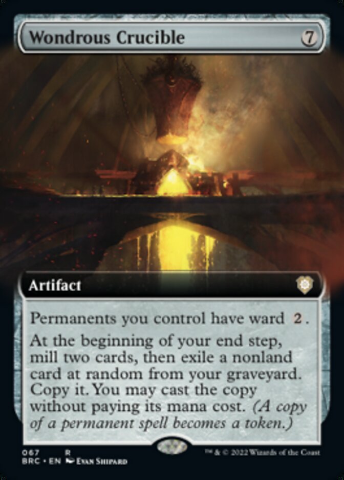 Wondrous Crucible (Extended Art) [The Brothers' War Commander] | GnG Games