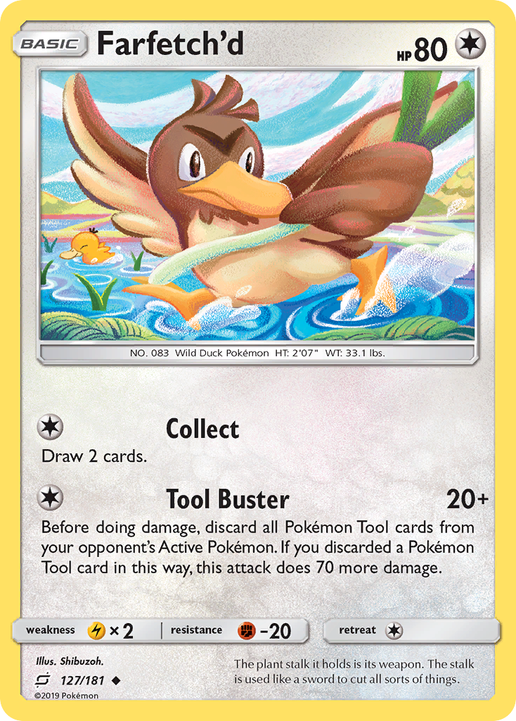 Farfetch'd (127/181) [Sun & Moon: Team Up] | GnG Games
