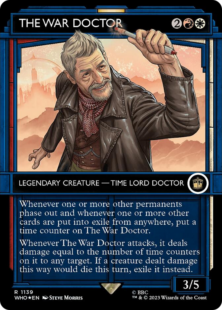 The War Doctor (Showcase) (Surge Foil) [Doctor Who] | GnG Games