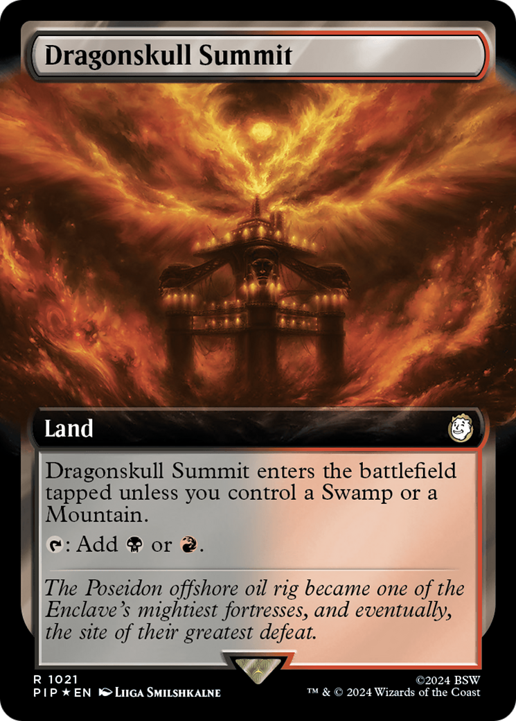 Dragonskull Summit (Extended Art) (Surge Foil) [Fallout] | GnG Games
