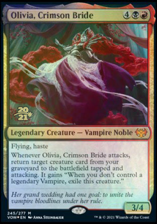 Olivia, Crimson Bride [Innistrad: Crimson Vow Prerelease Promos] | GnG Games