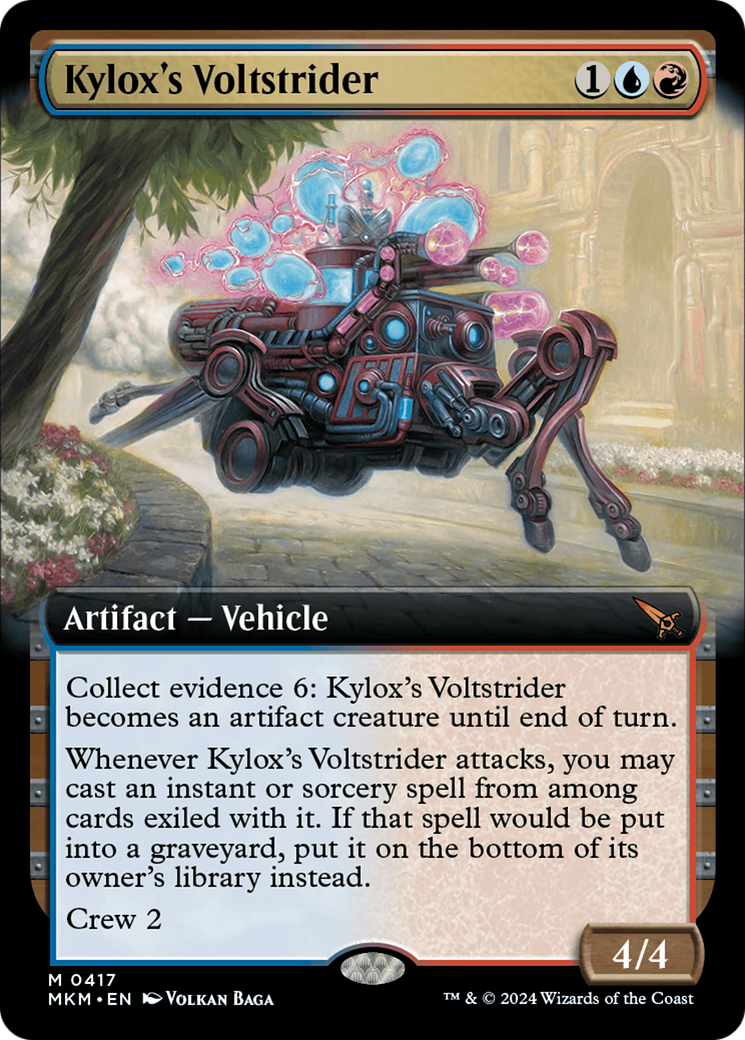 Kylox's Voltstrider (Extended Art) [Murders at Karlov Manor] | GnG Games