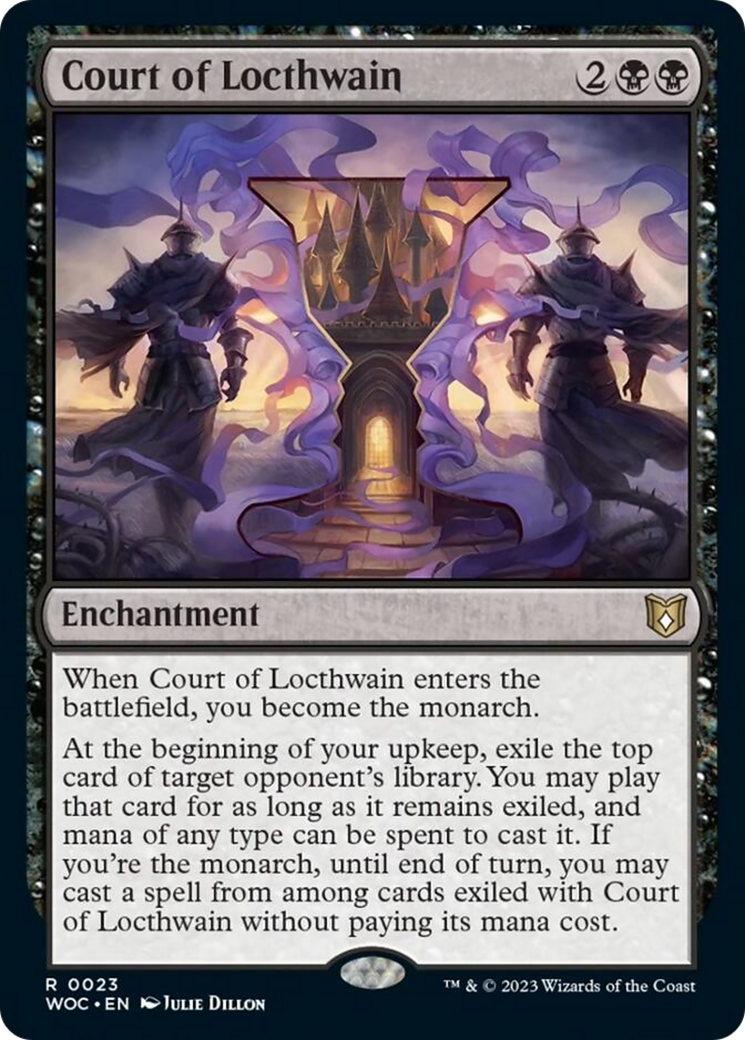 Court of Locthwain [Wilds of Eldraine Commander] | GnG Games