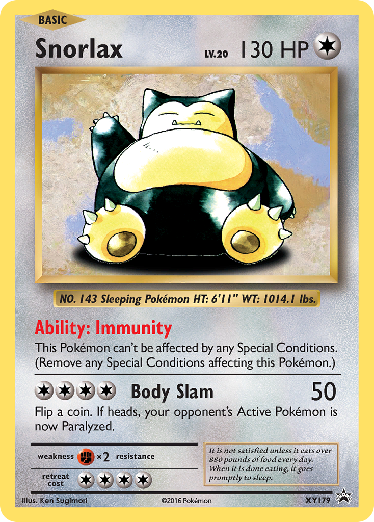 Snorlax (XY179) [XY: Black Star Promos] | GnG Games