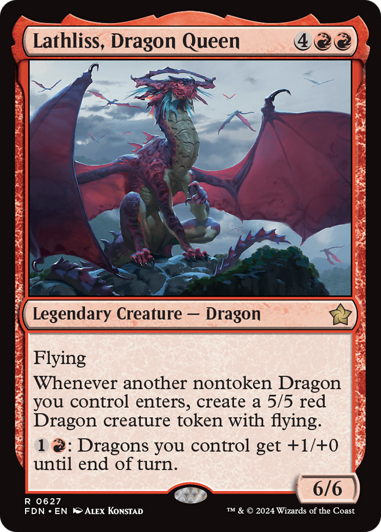 Lathliss, Dragon Queen [Foundations] | GnG Games