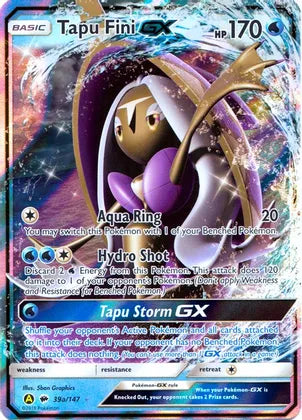 Tapu Fini GX (39a/147) [Alternate Art Promos] | GnG Games