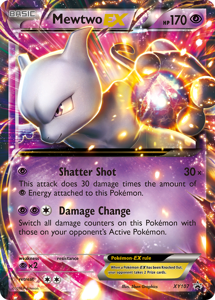 Mewtwo EX (XY107) [XY: Black Star Promos] | GnG Games