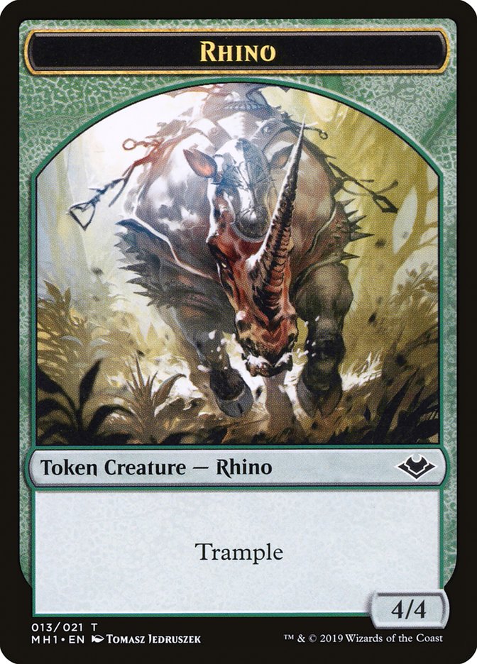 Rhino Token [Modern Horizons Tokens] | GnG Games