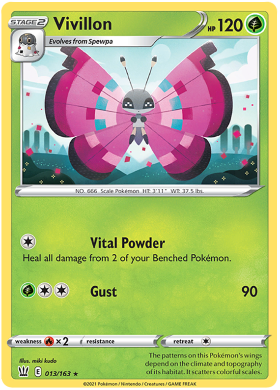 Vivillon (013/163) [Sword & Shield: Battle Styles] | GnG Games