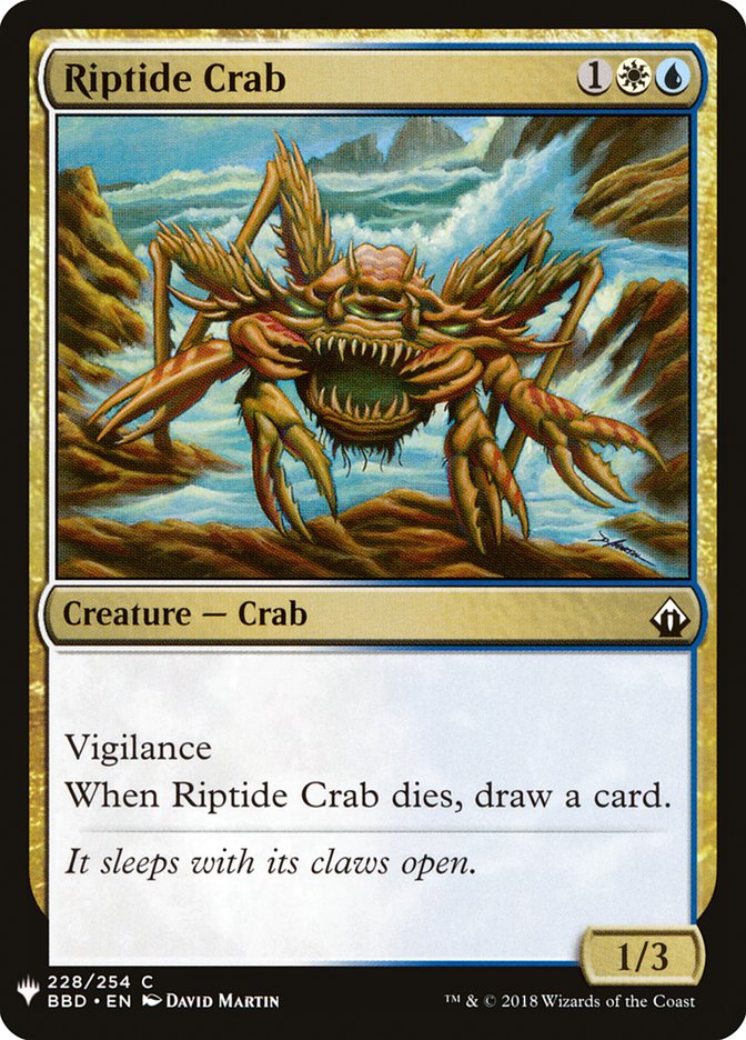 Riptide Crab [Mystery Booster] | GnG Games